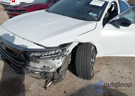 2022 Honda Accord Sport из США, поврежденный, VIN 1HGCV1F39NA109369